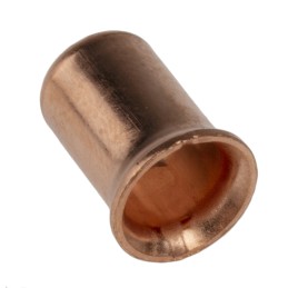 100 pcs - RS PRO Crimp Bootlace Ferrule, 9.5mm Pin Length, 6.1 mm, 7.5 mm Pin Diameter, 0.75mm² Wire Size