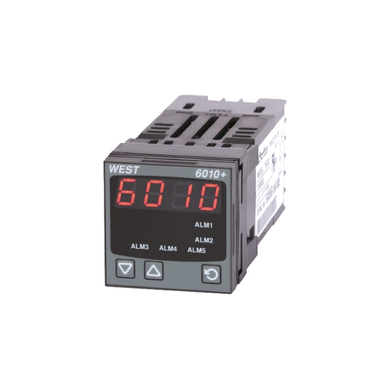 1 pcs - West Instruments 6010 LED Process Indicator for RTD, Thermocouples, 45mm x 45mm