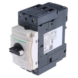 1 pcs - Schneider Electric TeSys Thermal Circuit Breaker - GV3 3 Pole 690V Voltage Rating DIN Rail Mount, 40A Current Rating