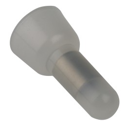 100 pcs - RS PRO Closed End Splice Connector, Natural, Insulated, Tin 1.5 - 2.5 mm², 16 - 14 AWG