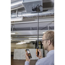 1 pcs - Testo Vane Probe for Air Velocity, Temperature, Volume Flow, +70°C Max