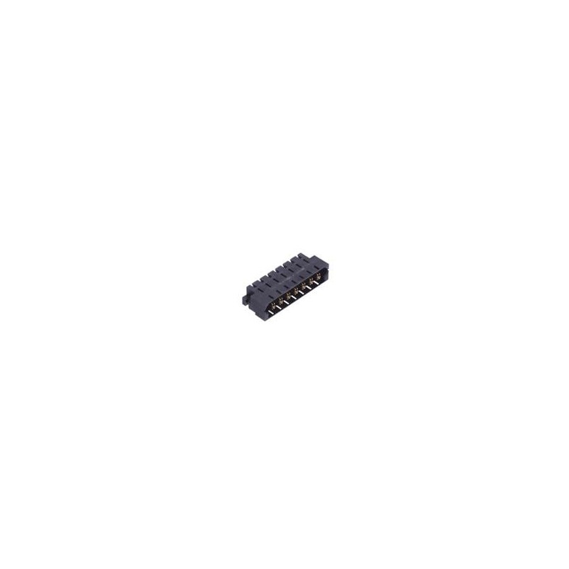 1 pcs : 6450843-6 - Hard Metric Connectors MBXLE R/A HDR 7ACP