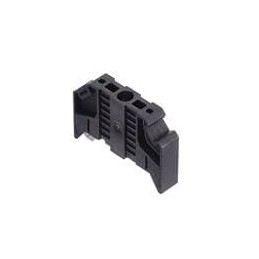 1 pcs : 0804271 - Terminal Block Tools & Accessories E/NS 35 N BK