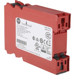 1 pcs - Rockwell Automation Dual-Channel Light Beam/Curtain, Safety Switch/Interlock Safety Relay, 24V ac/dc, 2 Safety Contacts