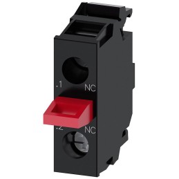 1 pcs - Siemens SIRIUS ACT Contact & Light Block - NC 500 V ac/dc