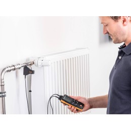 1 pcs - Testo 922 Differential Digital Thermometer for Heating System, Ventilation System Use, K Probe, +1000°C Max