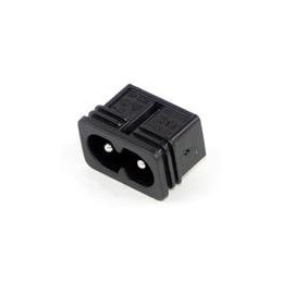 1 pcs : RAPC322X - AC Power Entry Modules 2 PIN MALE RECEPTAC