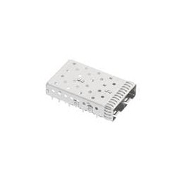 1 pcs : 2007263-1 - I/O Connectors Cage 1x2 EMI Shield w/Springs