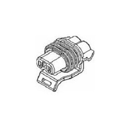 1 pcs : 12052643 - Automotive Connectors 2P FM RED CON ASSY 150 SERIES 14 AMPS