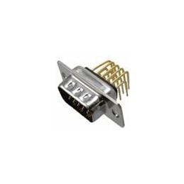 1 pcs : 781-M15-113R001 - D-Sub High Density Connectors IP67,15P M R/A .350'
