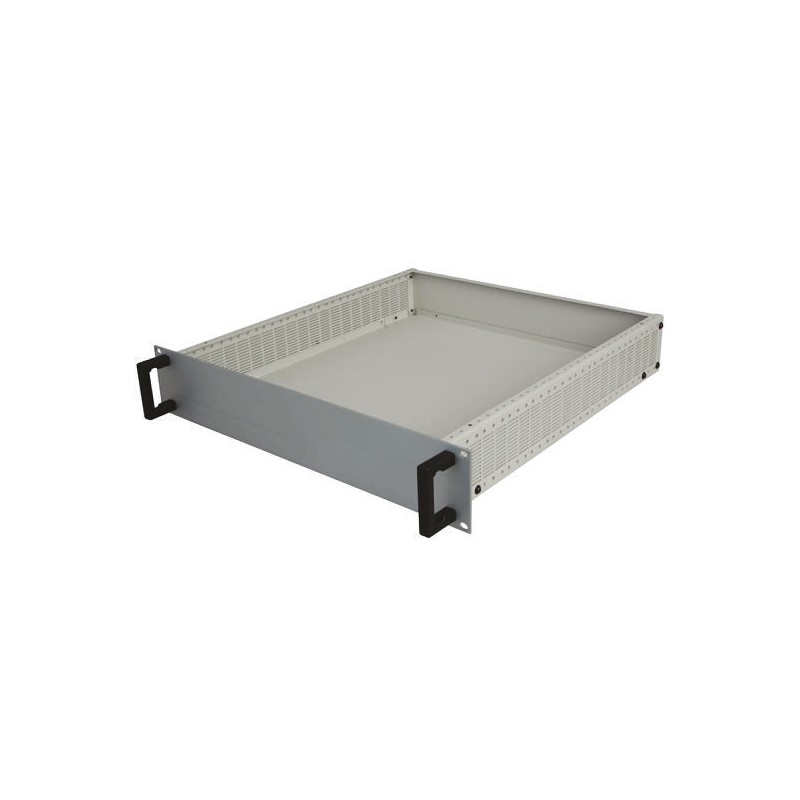 1 pcs - RS PRO, 6U, Rackmount Enclosure, Ventilated, 266 x 483 x 466mm