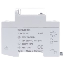 1 pcs - Siemens Digital DIN Rail Time Switch 230 V ac, 1-Channel