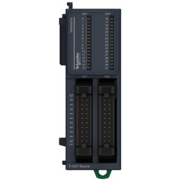 1 pcs - Schneider Electric TM3 Series PLC I/O Module for Use with Modicon M221, Modicon M241, Modicon M251, Source, Transistor