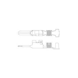 1 pcs : 12092344-L - Automotive Connectors M ACT 280 TIN TERM CBL RN 3.00-2.00MM2