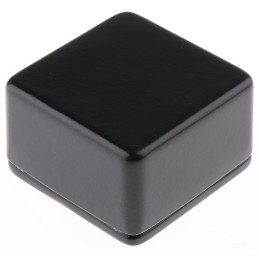1 pcs - CAMDENBOSS 5000 Series Black Die Cast Aluminium Enclosure, IP54, Black Lid, 50 x 50 x 31mm