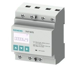 1 pcs - Siemens 3 Phase LCD Energy Meter