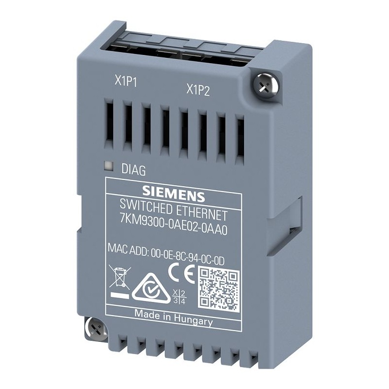 1 pcs - Siemens 7KM9300 Series Expansion Module for Use with PAC32x0