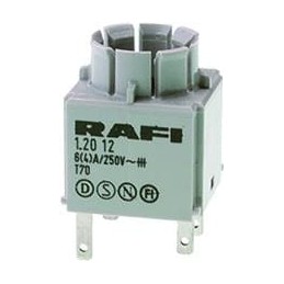 1 pcs : 1.20.123.032/0000 - Switch Contact Blocks / Switch Kits RAFIX 16 Switch element Au 1NC