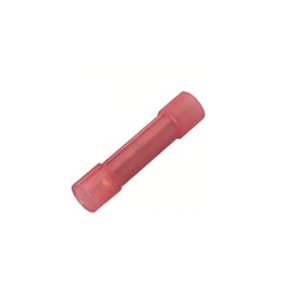100 pcs - RS PRO Splice Connector, Red, Insulated 0.5 - 1.5 mm², 22 - 16 AWG
