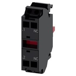 1 pcs : 3SU14001AA103CA0 - Switch Contact Blocks / Switch Kits CONTACT BLOCK, 1NC W/CAGE CLAMP FRNT PLT