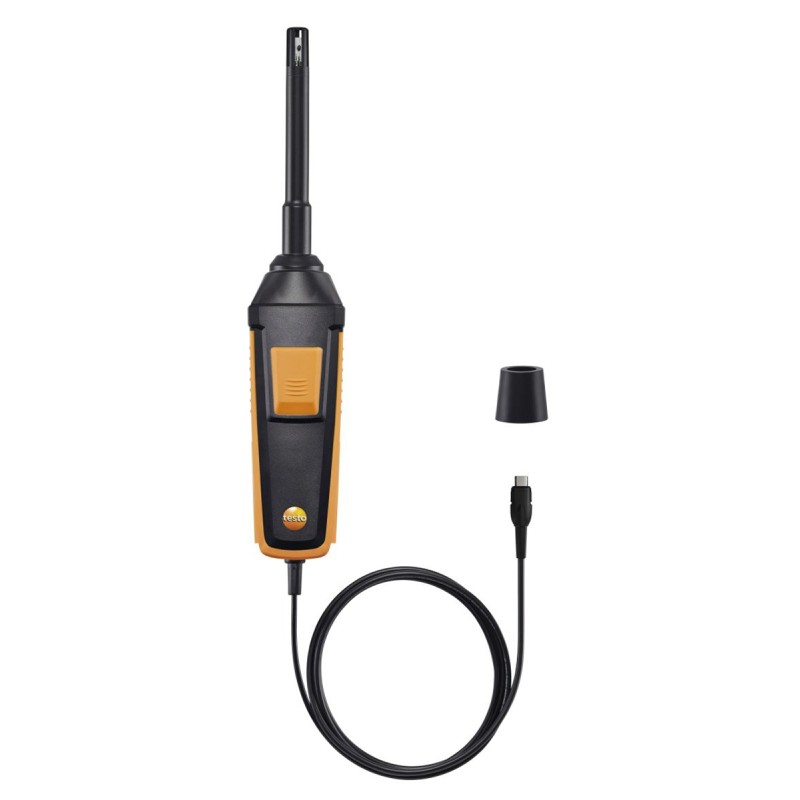 1 pcs - Testo Probe for Humidity, Temperature, +70°C Max, 100%RH Max