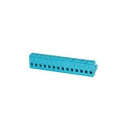 1 pcs : TBP01P1-508-14BE - Pluggable Terminal Blocks Terminal block, pluggable, 5.08 , plug, 14 pole, slotted screw, blue