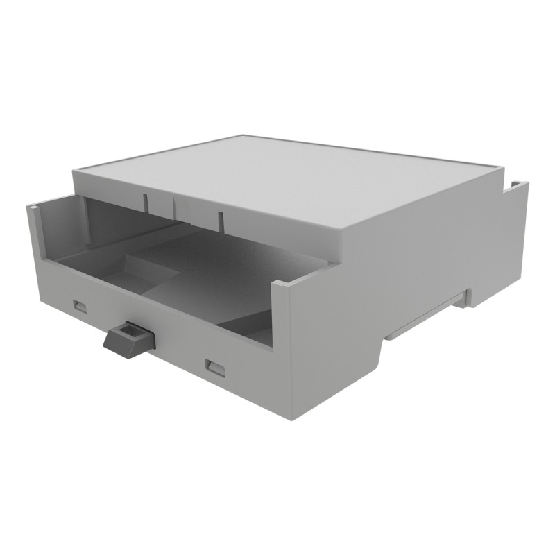 1 pcs - Italtronic DIN Rail Enclosure Enclosure Type 5M XTS Compact Series , 90 x 32.2mm, ABS DIN Rail Enclosure