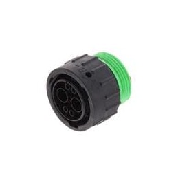 1 pcs : AHDP06-18-06SN-WTA - Automotive Connectors Plug SZ 18, 6 POS Socket Wide Thread