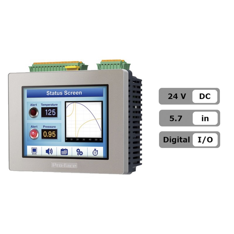 1 pcs - Pro-face LT4000M Series Touch Screen HMI - 5.7 in, TFT LCD Display, 320 x 240pixels