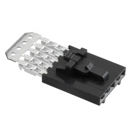 5 pcs - Molex, 70400 Female Crimp Connector Housing, 2.54mm Pitch, 5 Way, 1 Row