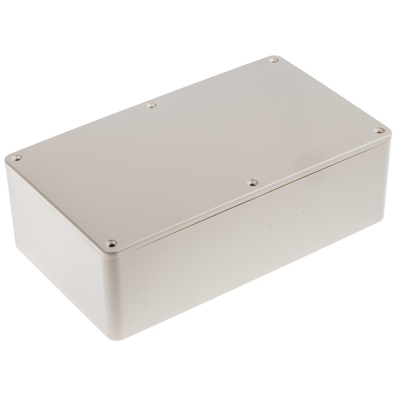 1 pcs - RS PRO White ABS Enclosure, White Lid, 190 x 110 x 60mm