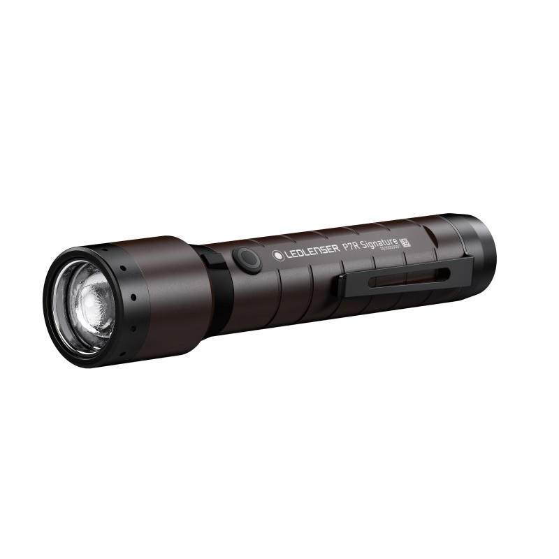 1 pcs - LEDLENSER P7R LED Torch Black - Rechargeable 2000 lm