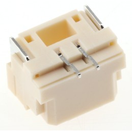 5 pcs - JST GH Series Straight Surface Mount PCB Header, 2 Contact(s), 1.25mm Pitch, Shrouded