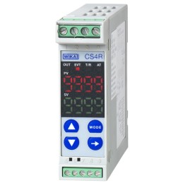1 pcs - WIKA DIN Rail PID Temperature Controller, 100 x 22mm Relay, 24 V ac/dc, 100 - 240 V ac Supply Voltage