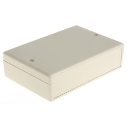 1 pcs - Pactec LH White ABS Enclosure, 78 x 114 x 30mm