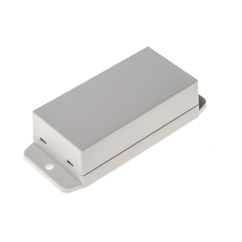 1 pcs - RS PRO White ABS Enclosure, Flanged, White Lid, 90 x 45 x 27mm