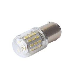 1 pcs - CML Innovative Technologies 2024 Ba15D LED Capsule Lamp 2.5 W(15W), 6000 - 6500K, White, Capsule shape