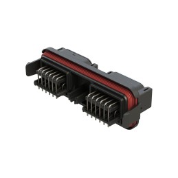 1 pcs - Amphenol, Armor IPX Automotive Connector Plug 24 Way, Solder Termination