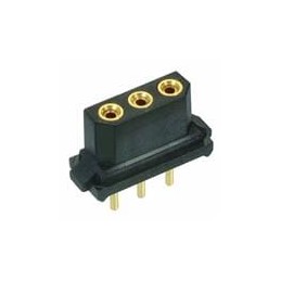 1 pcs : M80-8400345 - Headers & Wire Housings 3 POS SIL FEMALE VERT GOLD