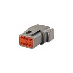 1 pcs : DTM04-12PA-KIT - Automotive Connectors DTM04-12PA-KT