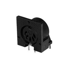 1 pcs : 60PC4F - Phone Connectors 4P R/A RECPT