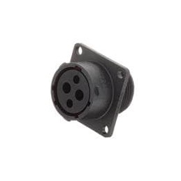 1 pcs : RTS014N2S03 - Standard Circular Connector RCP SQ FL 4POS SZ 14 SCKT SEAL