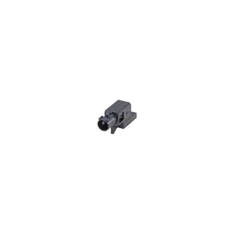1 pcs : 59Z074-C00A - RF Connector Accessories Plastic housing Plug Straight A Black