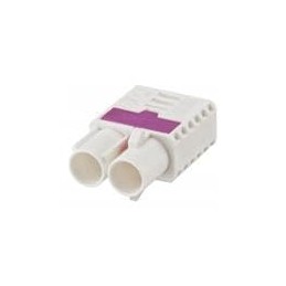 1 pcs : 59Z120-C00B - RF Connector Accessories Plastic housing Plug Straight B White