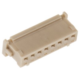 100 pcs - Hirose, DF13 Female Connector Housing, 1.25mm Pitch, 8 Way, 1 Row