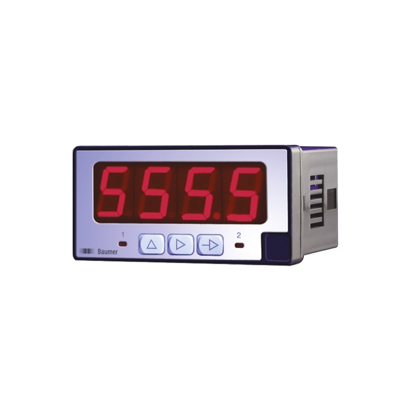 1 pcs - Baumer PA408 LED Digital Panel Multi-Function Meter, 45mm x 93mm