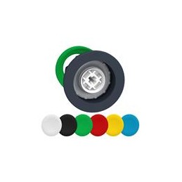 1 pcs : ZB5FA9 - Switch Fixings Push Button, multi cap pack