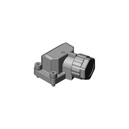 1 pcs : JN13FD09SN1 - Standard Circular Connector 9 Position Female Angle Plug, Standard Orientation, AWG22-26 for Servo Motor