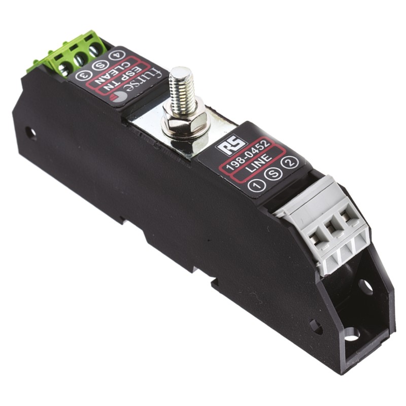 1 pcs - WJ Furse, ESP D/TN Surge Suppressor Unit 296 V Maximum Voltage Rating 5kA Maximum Surge Current Telephone Line Protector