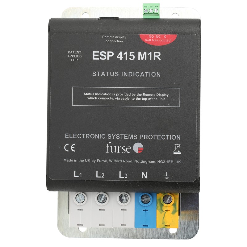 1 pcs - WJ Furse, ESP M1 Surge Suppressor Unit 280 V Maximum Voltage Rating 6.25kA Maximum Surge Current Mains Surge Protector
